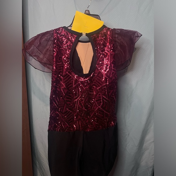 Weissman Red Jazz Dance Costume - Picture 2 of 2